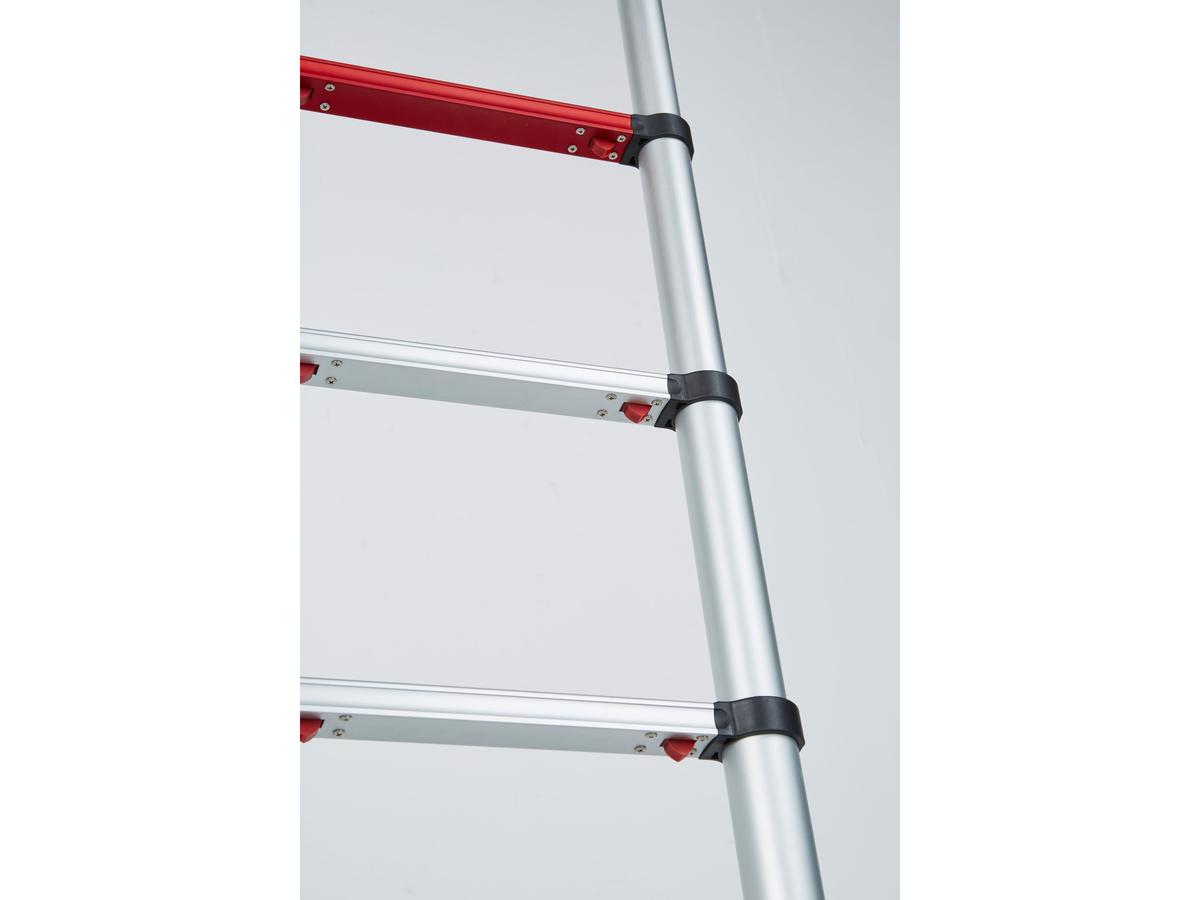 Altrex Teleskopleiter Smart Active Up – 1x13 Sprossen – kompakt und sicher – Größe 1x13