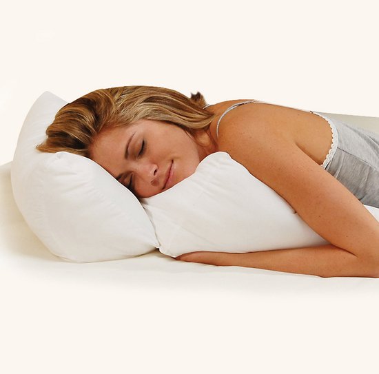 Dreamolino Flip Pillow – 10-in-1-Kissen – Entspannung – Schlafen – Rückenstütze – für Bauch- und Seitenschläfer – Beinkissen – Lesestütze – weiche Füllung