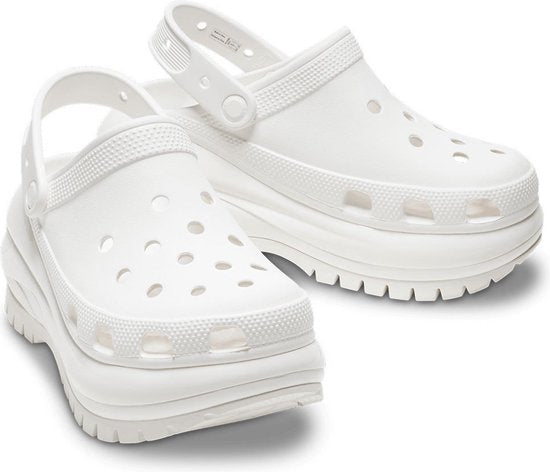 Crocs Classic Mega Crush Clogs Weiß EU 39–40 Herren