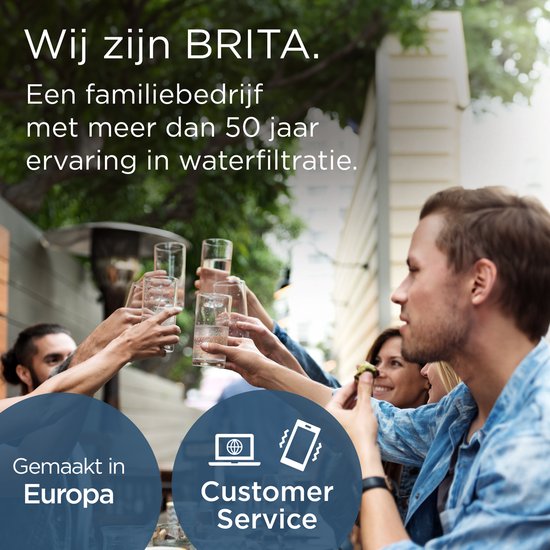 BRITA Wasserfilterkanne Style Essential Cool – 2,4 l – Weiß – inkl. 4 MAXTRA PRO Kalk Expert Wasserfilterkartuschen – passt in den Kühlschrank, mit Smart LED Light und Klappdeckel