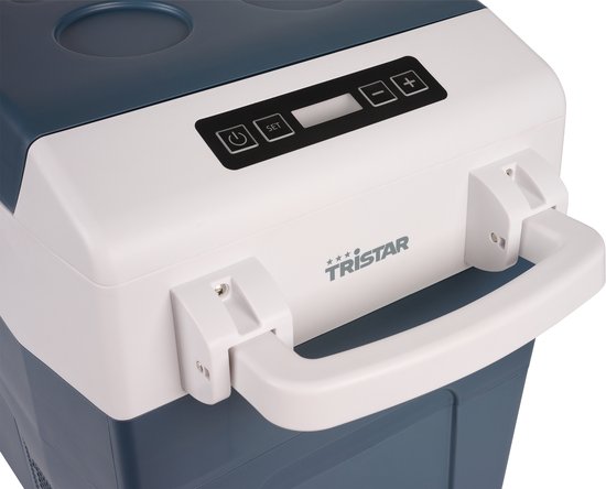Tristar KB-7740 – Kühlbox 40 Liter – Kompressorkühlbox – 12-V-Autoladegerät, 230-V-Steckdose – Kühlt und friert