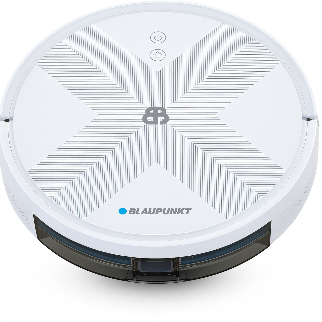Blaupunkt Staubsaugerroboter - Bluebot XVAC - Mit Ladestation - Smart Navigation - Weiß