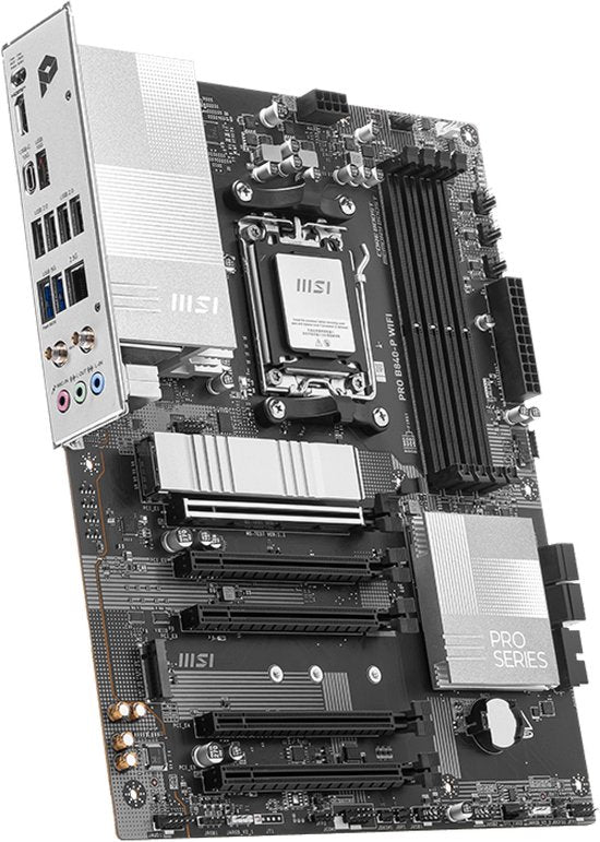 MSI PRO B840-P WIFI – ATX-Mainboard – Sockel AM5 – AMD B840 – DDR5 – Realtek 7.1 – Wi-Fi 7 – 2,5 Gb LAN