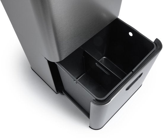 Umuzi Cleaning Mülleimer 63L - Sensor - Metallic grau - 30.5x41x78cm