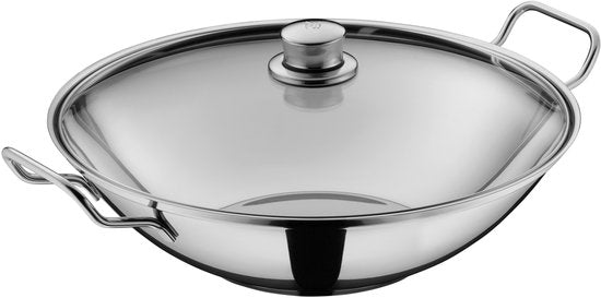 WMF Taiwan 0798366040 Wok-Set, 3-teilig, 36 cm