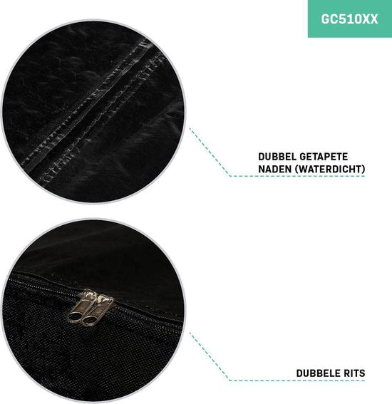 VONROC Premium-Aufbewahrungsbeutel für Lounge-/Gartenset-Kissen - 75x75x90cm - Für 6 bis 8 Kissen