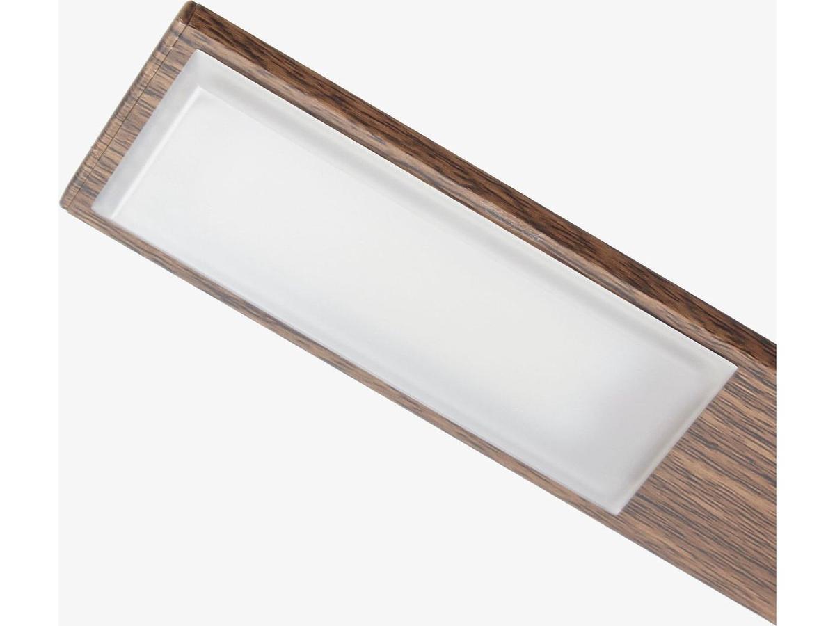 Gingko Design Octagon One Tischlampe – tragbar – Walnuss