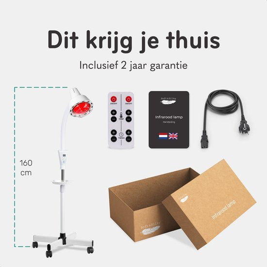 Soft & Silky Infrarotlampe - Rotlichttherapie - Infrarot - drehbar - Lampe - Heizpaneel - Heizung - Decke