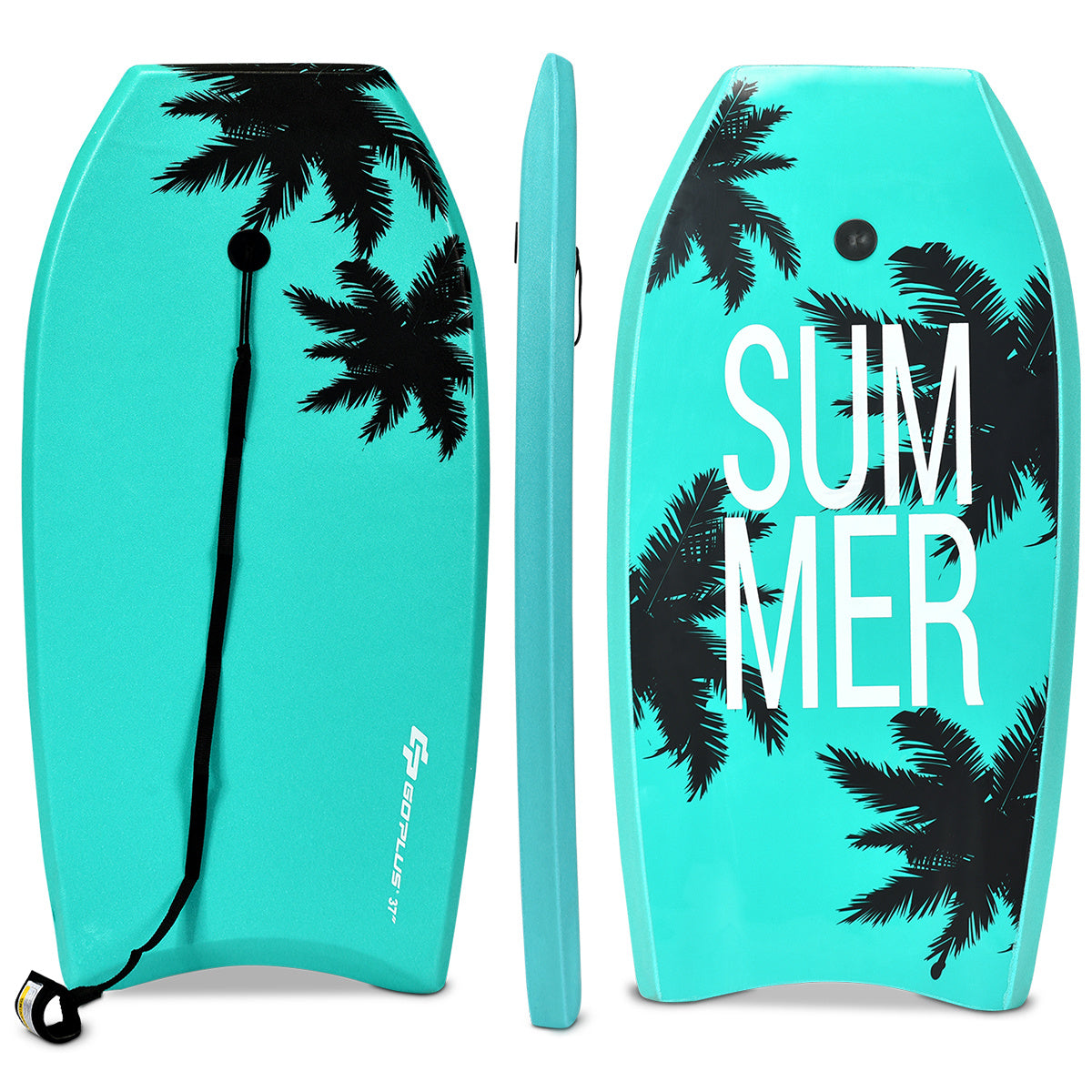 Goplus sup board Kinder Bodyboard Surfbrett Surfbrett grün 104 x 52 x 6 cm
