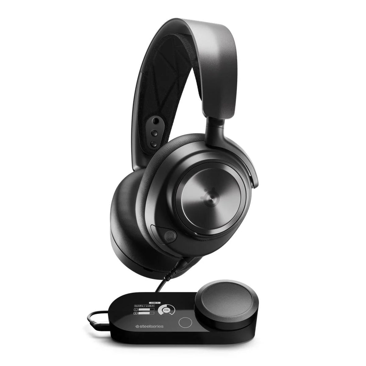 SteelSeries Arctis Nova Pro Gaming-Headset - kabelgebunden - Refurbished - PC - PS5 - PS4 - Schwarz