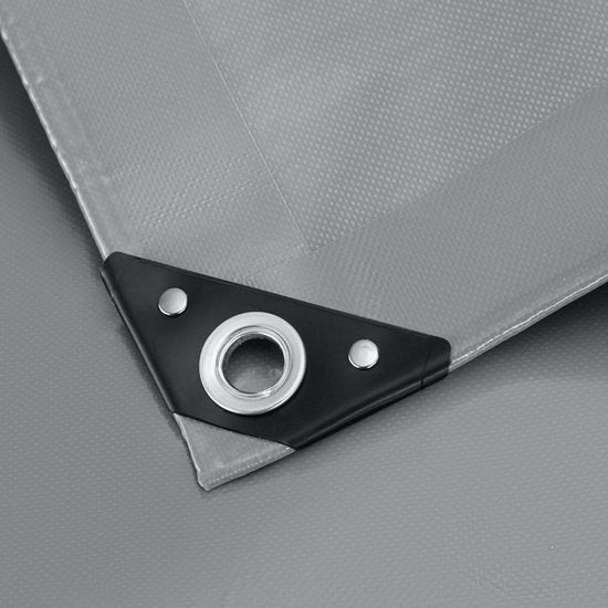 tectake - Plane 2x3 m grau - 403940