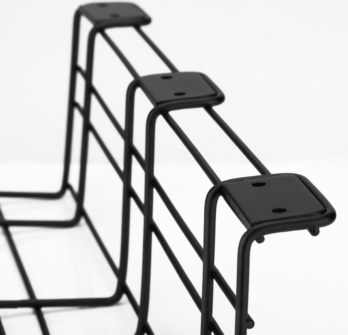 Stilemo Cable Tray Desk - Kabelhalter 38 CM - Kabelorganisator 10 KG Tragfähigkeit - Schwarz