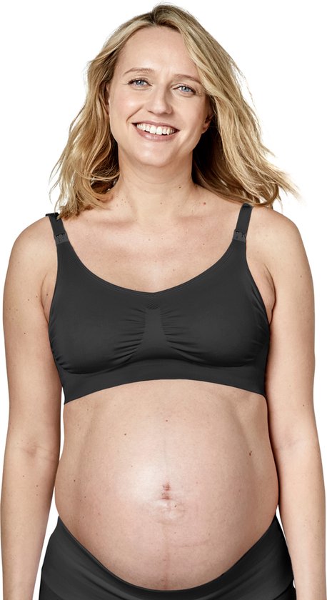 Medela Keep Cool Still-BH – Größe XXL – Schwarz