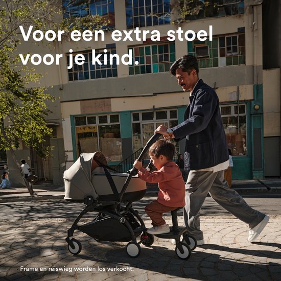 Stokke YOYO Board – Einfach am YOYO-Kinderwagen zu befestigen – Zusätzlicher Sitzplatz für Kinder bis 20 kg