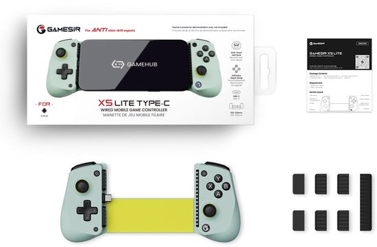 GameSir X5 Lite – Smartphone-Controller – Leicht – iPhone 16/15/iPad mini/Android – Wassabi