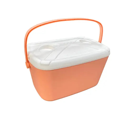 Frigobox, lachsfarben – 15 l – Kühlbox mit Griff