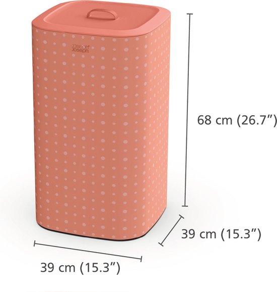 Joseph Joseph - Tota Pop Wäschekorb 2x30 Liter - Kunststoff - Orange