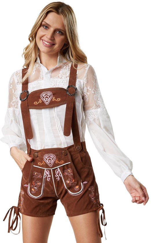 Dressforfun Lederhose Ammersee XXL - Faschingskostüm Kostüm Halloween Kostüm Karneval Kostüm Fasching Kostüm Party Kostüm - 302814