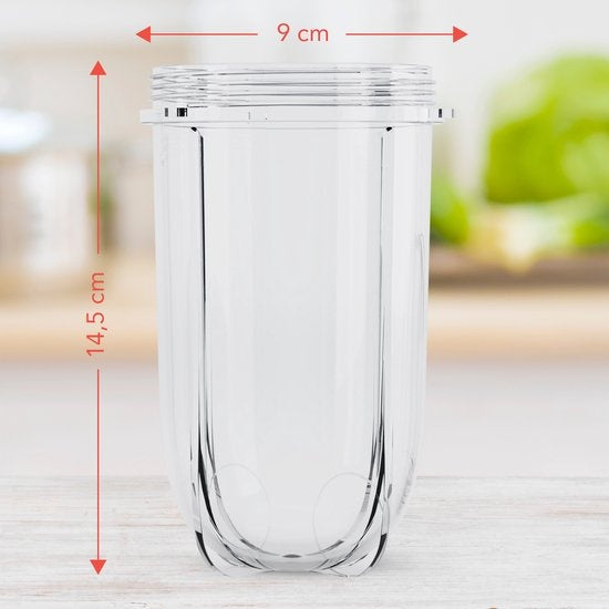 KitchenBrothers Smoothie Blender Cup - 600 ml - 1 Stück - Geeignet für KB678