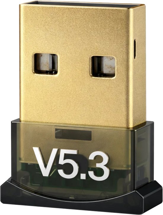 Nuvance Bluetooth-Adapter - 5.3 - Bluetooth-Empfänger - USB - Bluetooth-Dongle PC - Geeignet für Windows 11/10/8/7