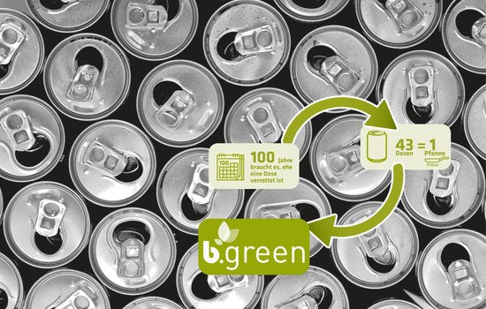 Berndes - B.Green - Sauciere - mit Griff - 16 cm - Recyceltes Aluminium - Silber