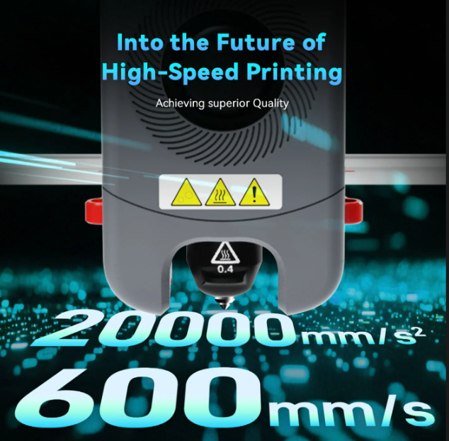 FlashForge Adventurer 5M 3D-Drucker – 600 mm/s – 220 × 220 × 220 mm – Direktextruder