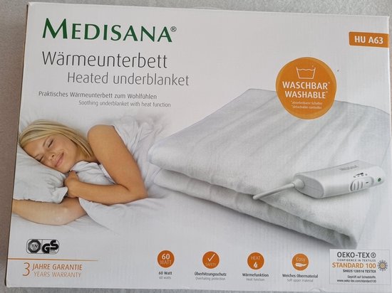 Medisana HU A63 - Elektrische Decke - 150x80 cm