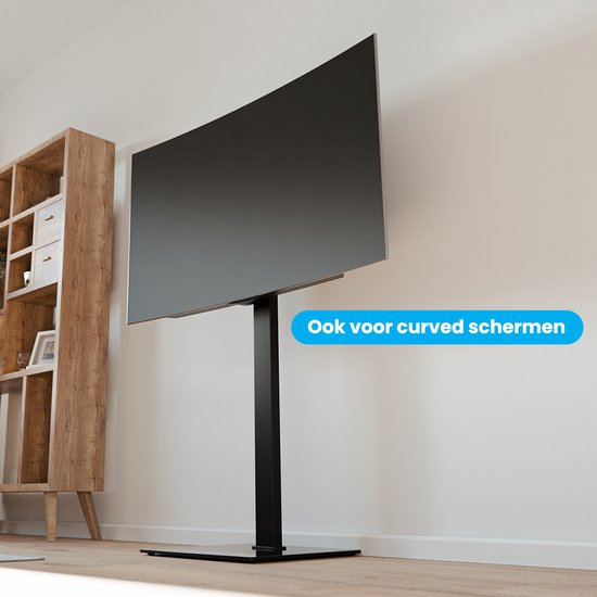 Auronic TV Stand - TV-Fuß - höhenverstellbar - schwenkbar - neigbar - 37 bis 90 Zoll - Schwarz