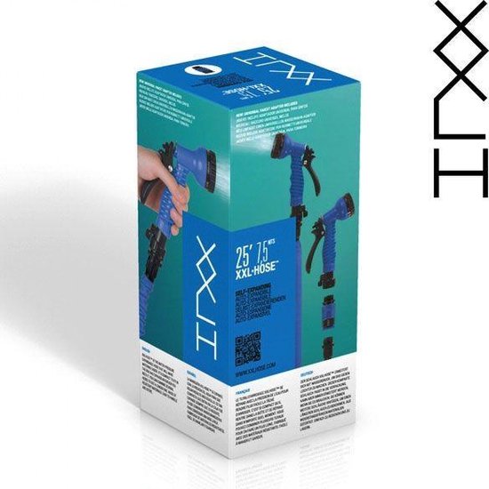 XXL-Schlauch Ausziehbarer Gartenschlauch 7,5 m