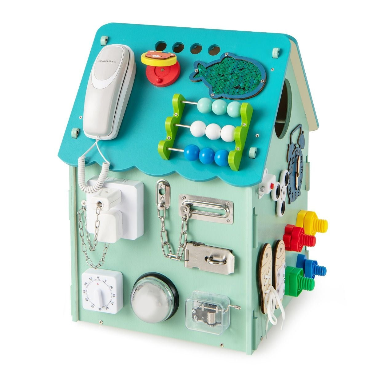 Coast Kinderspielhaus - Lehrreich - 33 cm x 33 cm x 45 cm