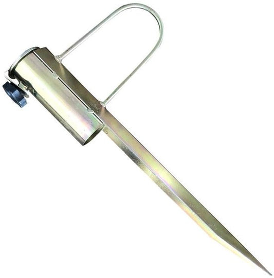 Outdoor-Sonnenschirmhalter aus Metall, 38 mm