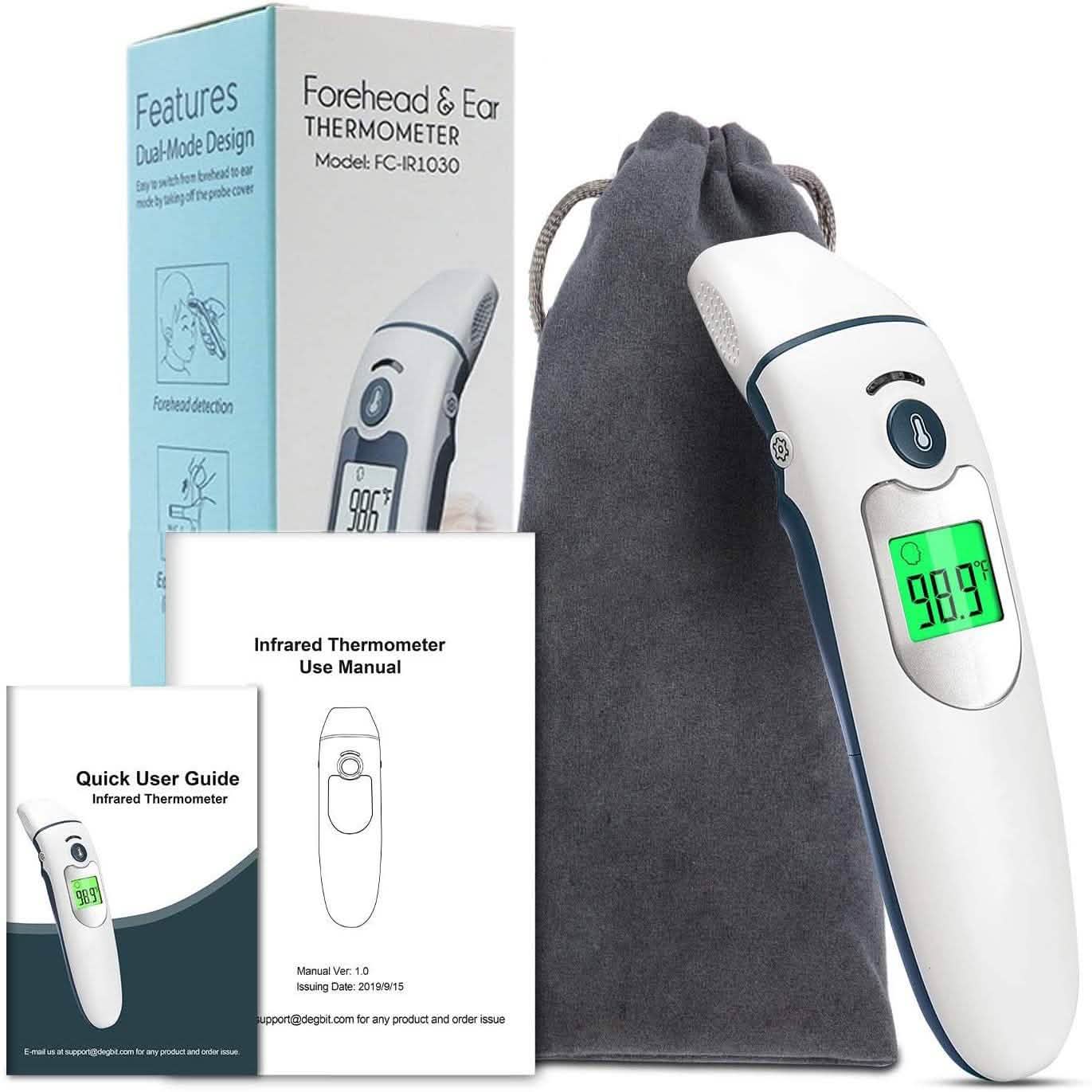 SFC Infrarot-Thermometer FC-IR1030 – Stirn und Ohr