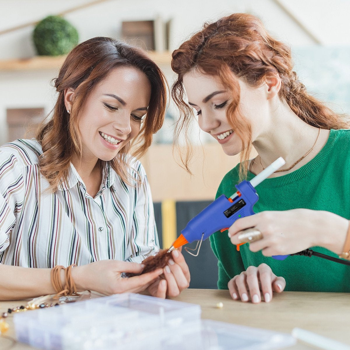 Auronic Klebepistole - mit 50 Klebepatronen - 20W