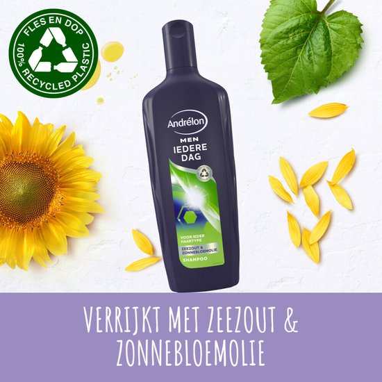 Andrélon Men „Jeden Tag“-Shampoo – 6 x 300 ml – Vorteilspackung
