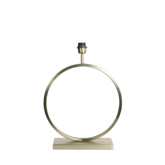 Light & Living Liva Lampenfuß – Metall – rund – 40 x 13 x 52 cm – Gold