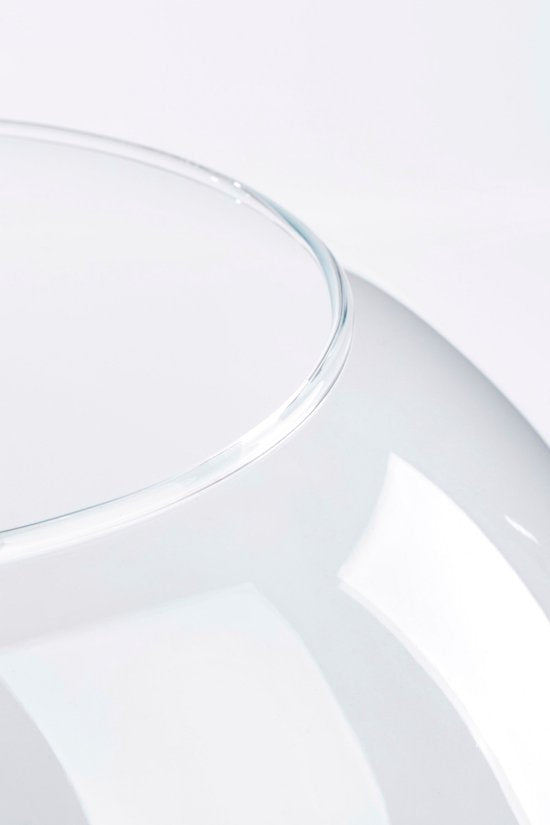Mica Decorations Babet Glühbirne Vase - H28 x Ø34 cm - Transparent