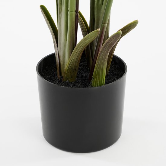 Mica Decorations Künstlicher Bananenbaum im Topf - H180 x Ø30 cm - Grün