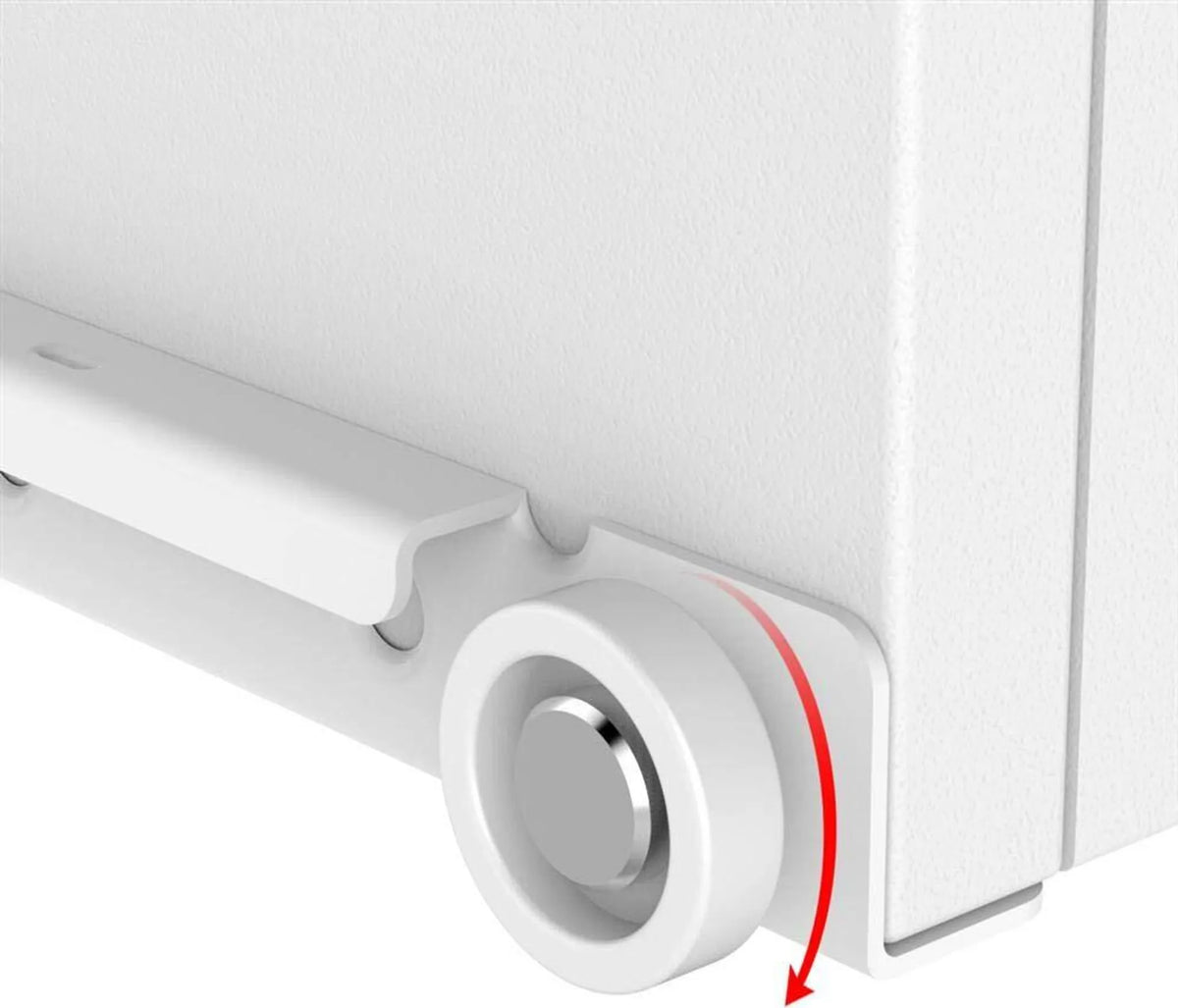Yaheetech Nachttisch mit 3 Schubladen - Ausgestattet mit Aluminium-Knopfgriffen und feuchtigkeitsbeständiger lackierter Oberfläche und hochwertigen Schubladenführungen - Für Schlafzimmer und Wohnzimmer - Weiß E1 MDF - 40 x 40 x 60 cm
