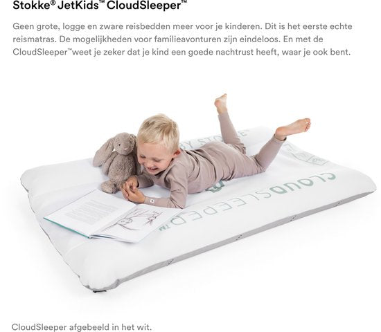 Stokke® JetKids™ Cloudsleeper – Reisematratze 150 cm (Animal Family)