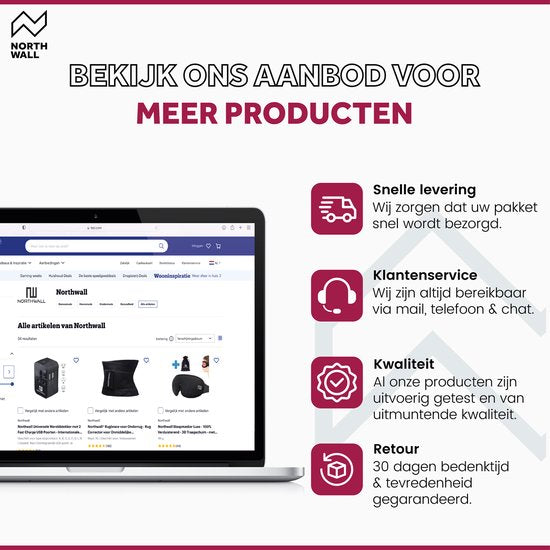 Northwall® Rückenbandage für den unteren Rücken - Rückenkorrektur für sofortige Schmerzlinderung, Rückenunterstützung und Komfort - Haltungskorrektur - Rückenbandage Schwarz XXL (Taille: 121 - 140 cm)