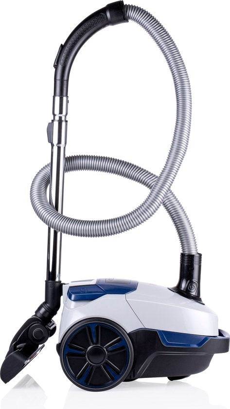 Dirt Devil Staubsauger mit Beutel DD2002 - HEPA 10 Filter - 2 Aufsätze - Weiß