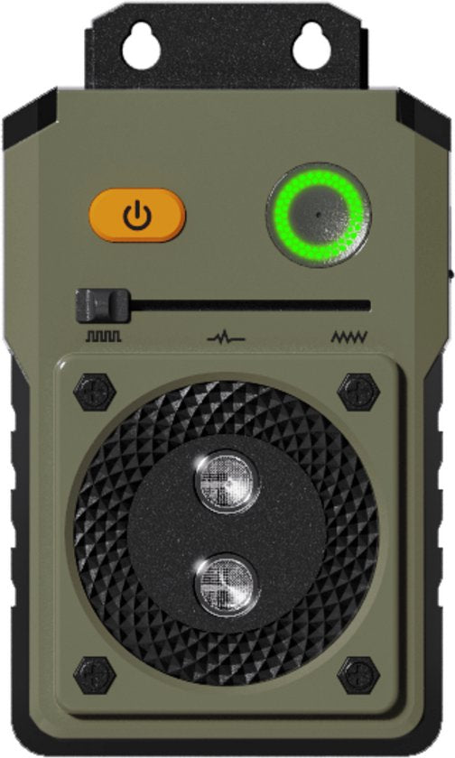 Vulpes Goods® Pets - Ultraschall-Antibellgerät PRO - Deluxe Hundetrainer - Wiederaufladbar - Automatischer Betrieb - Kein Schock - Wasserfest - Für alle Hunde - Innen & Außen - 15m Reichweite - 3 Stufen - Antibellen - Hundetrainer