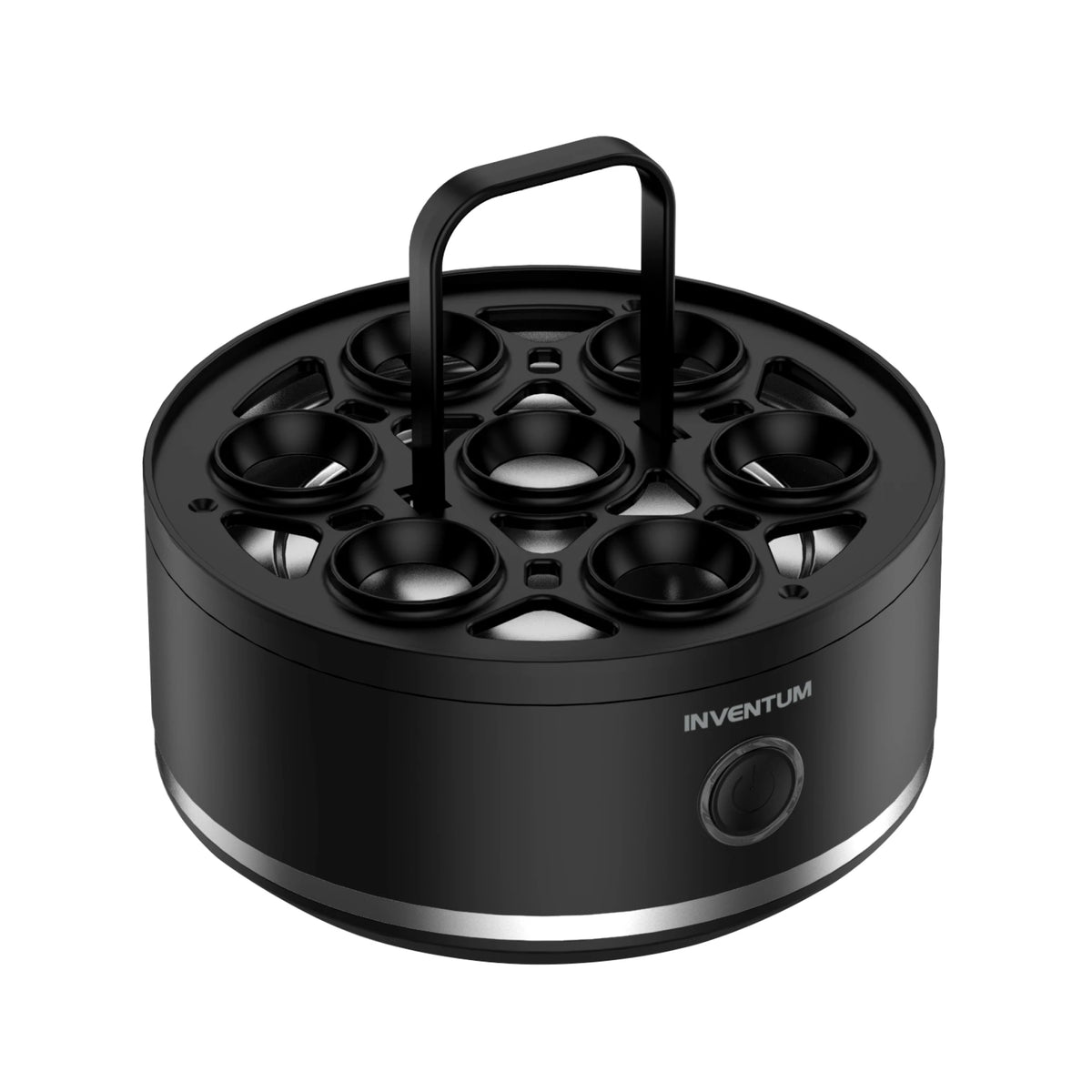 Inventum Eierkocher - Für 7 Eier - Schwarz