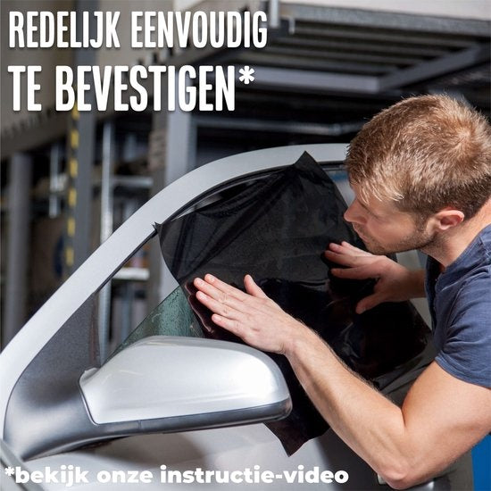 Homewell Autoscheibenfolie HR++ 75x300 - Tönungsfolie | Sonnenschutz Autofolie - Verdunkelung 10%