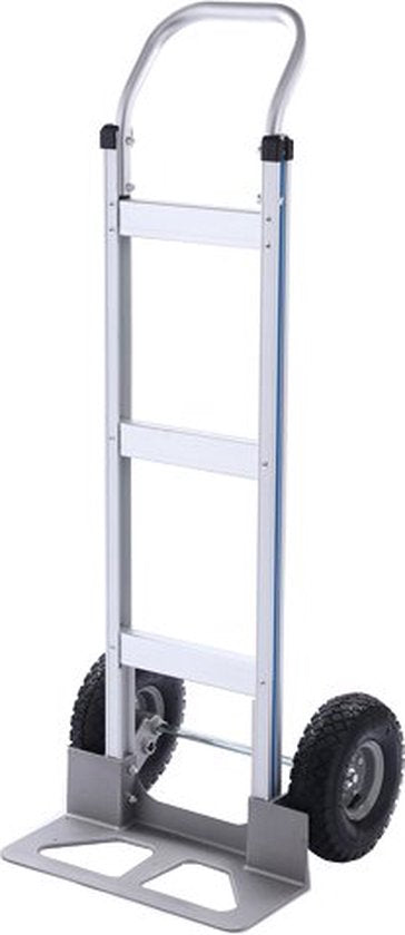 BRASQ Faltbarer Aluminium-Trolley - Kapazität 250 KG - Transportwagen - Plattformwagen - Trolley