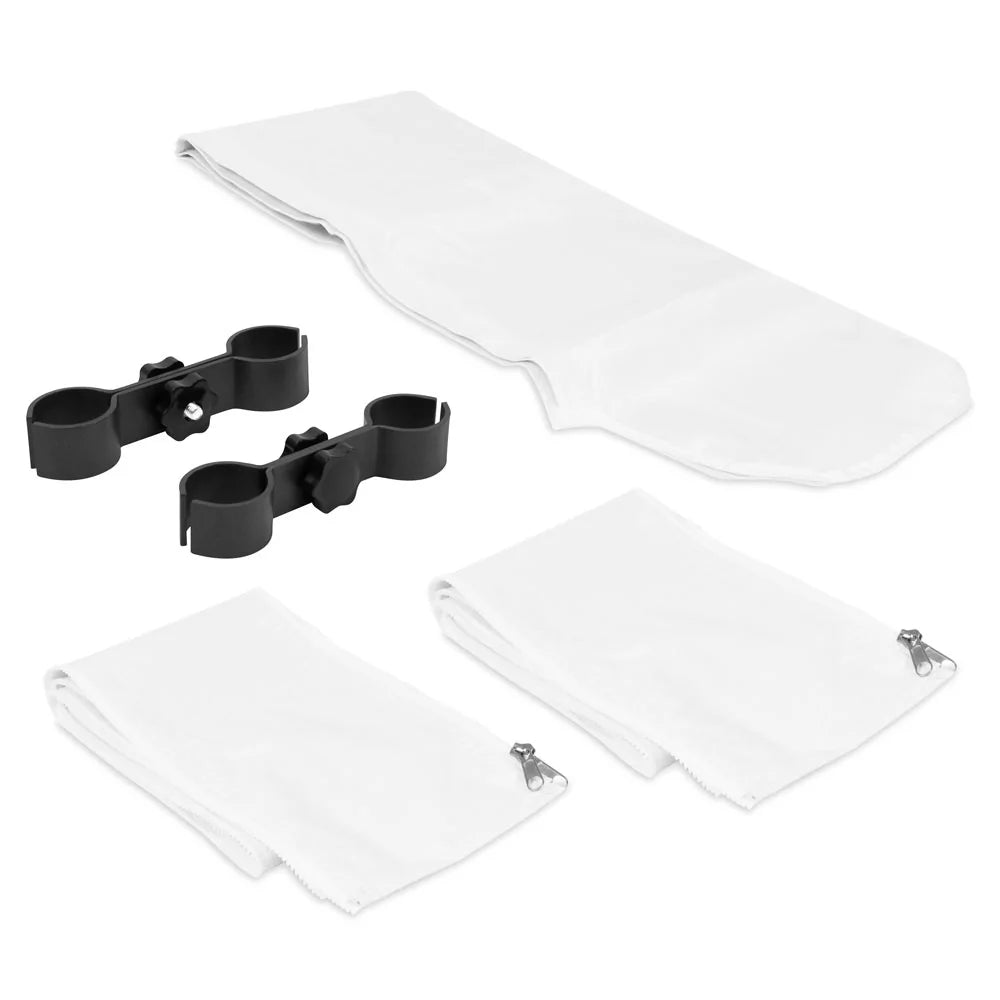 Vonroc Verbindungssystem für das Premium-Partyzelt PT502XX (3 × 4,5 m) – Weiß