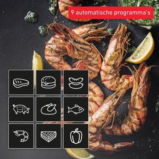 Tefal OptiGrill 2in1 GC7728 Intelligenter Grill und BBQ