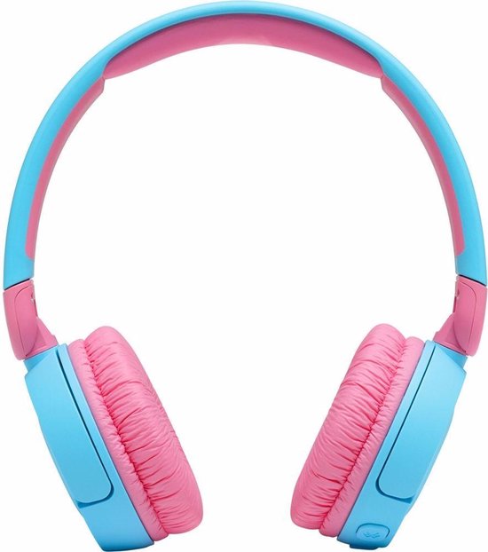 JBL JR310BT Kids – Kabellose On-Ear-Kopfhörer – Blau/Rosa