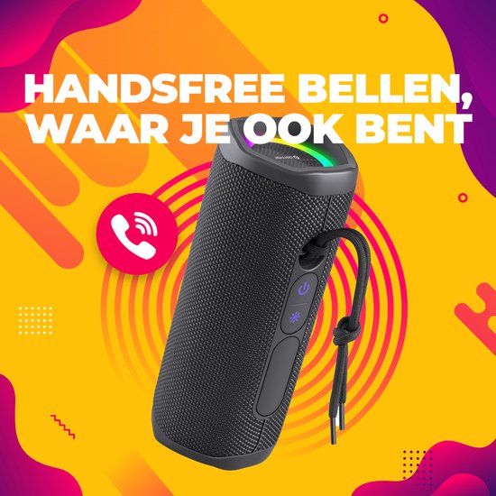 Denver Bluetooth-Lautsprecher, kabellos – Lichteffekte – Musikbox – AUX – TWS-Kopplung – BTV223B