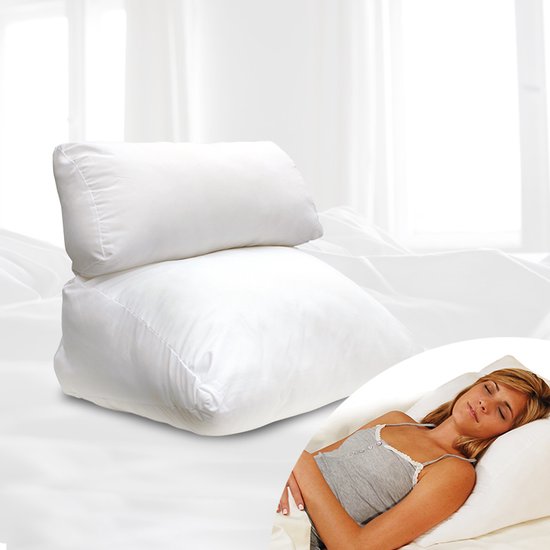 Dreamolino Flip Pillow – 10-in-1-Kissen – Entspannung – Schlafen – Rückenstütze – für Bauch- und Seitenschläfer – Beinkissen – Lesestütze – weiche Füllung